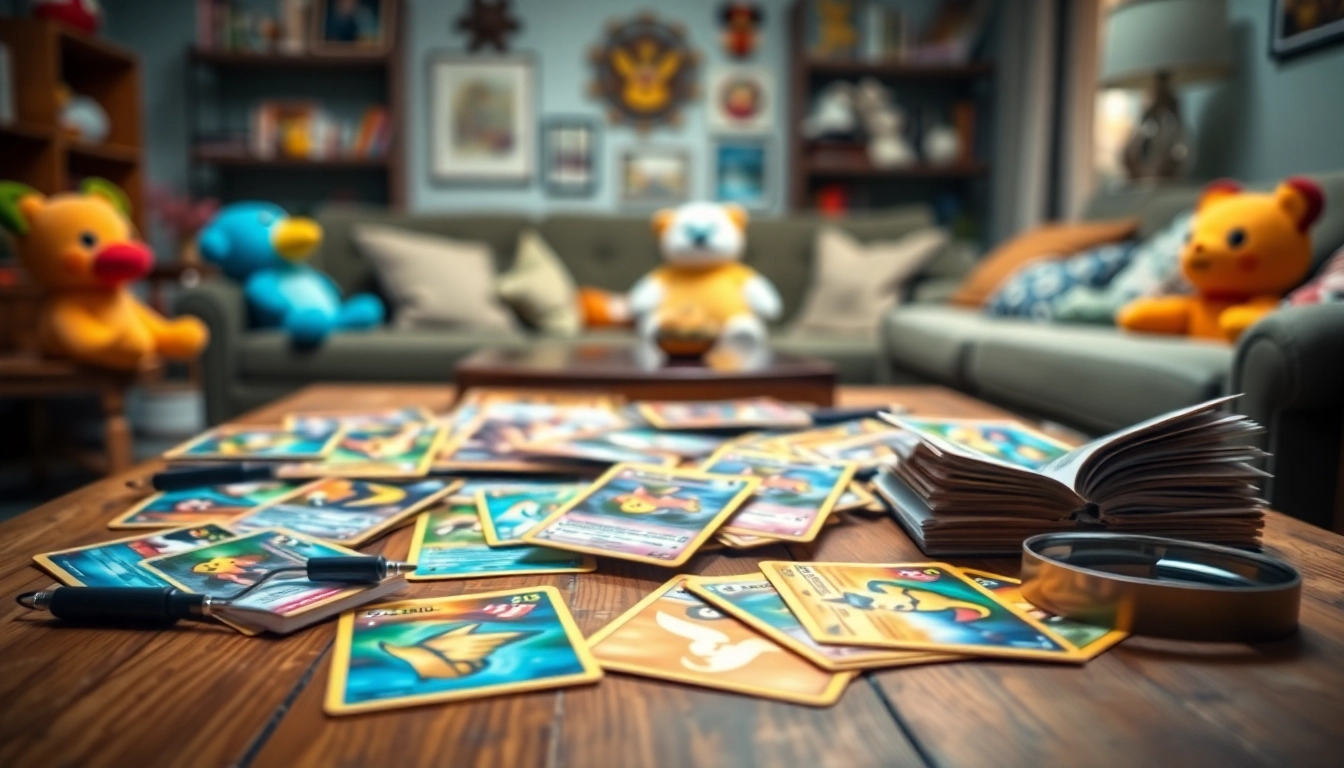 Explore a vibrant display of real pokemon cards in india with colorful designs.